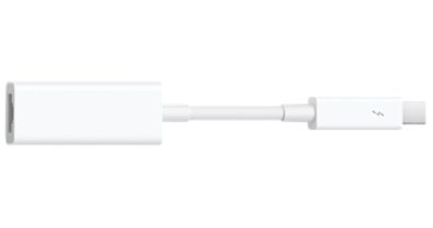 Adaptador Apple de Thunderbolt a Gigabit Ethernet