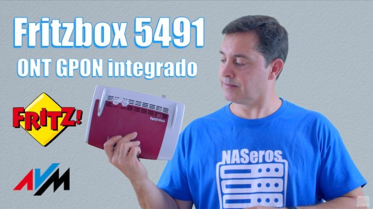 Configuración Fritzbox 5491 con ONT GPON integrado - NASeros