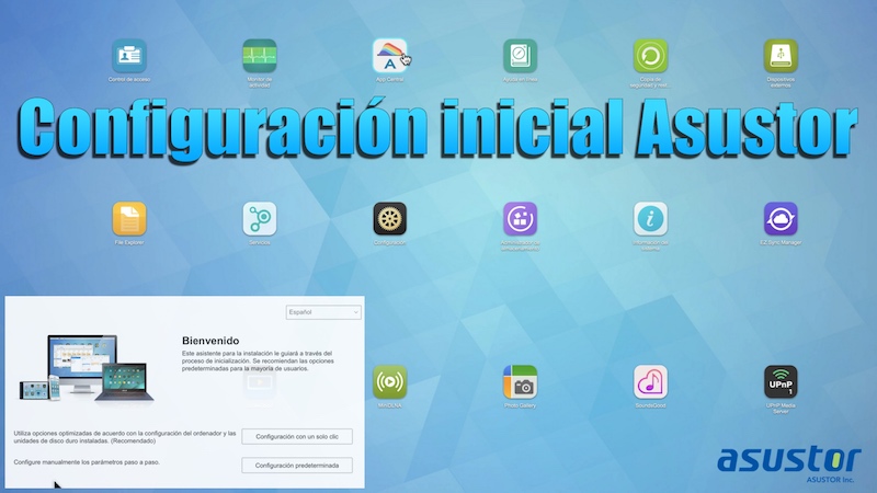 Configuración inicial ASUSTOR