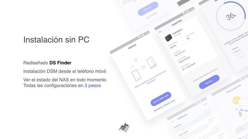 Evento Synology 2019 DS finder