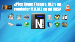 ¿Puedo instalar Plex Home Theatre, VLC y un emulador MAME en un NAS?