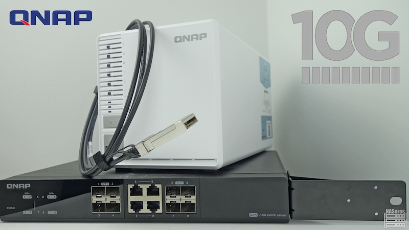 QNAP TS-332X y switch 10G