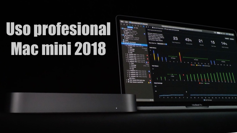 Uso profesional Mac mini 2018