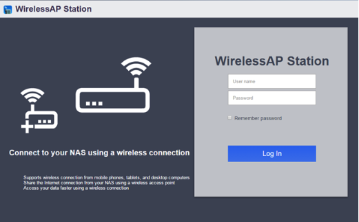 WirelessAP-Station-QNAP-acceso
