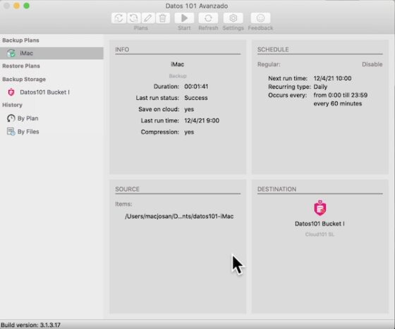 Backup en la nube para empresas. Tipos de backup - NASeros