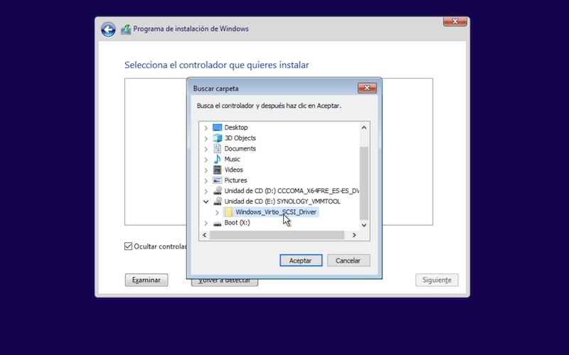 driver scsi synology