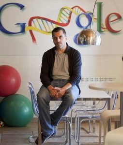  Bernardo Qintero en la sede en Google
