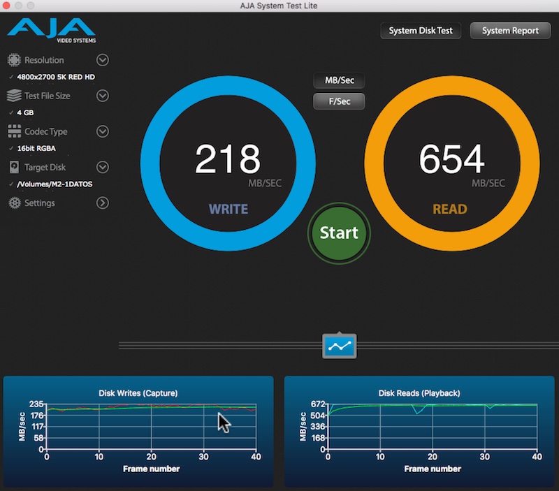 rendimiento Thunderbolt del TS-453BT3 macbook 2014 Thunderbolt 2