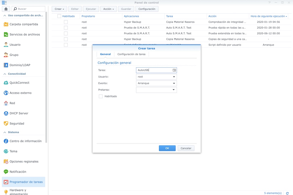 task synology