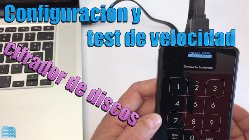 test de velocidad del cifrador de discos